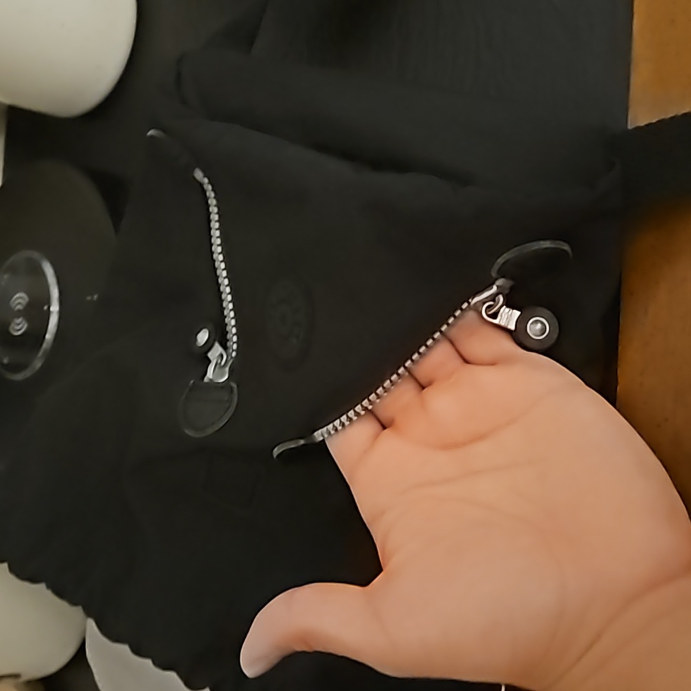 Small Unique Black Kipling Drawstring - image 3